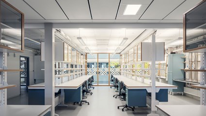 The lab environments are adapted based on the students' needs. Photographer: Felix Gerlach