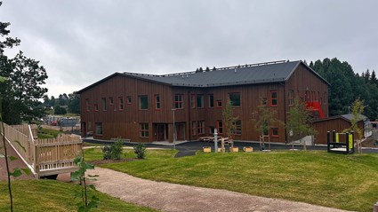 I Vimmerby har Skanska byggt Nybble förskola på uppdrag av Vimmerby kommun.