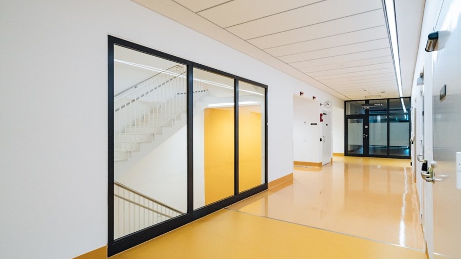 Stairwell from corridor – Photographer Kristoffer Marchi Stairwell from corridor – Photographer Kristoffer Marchi