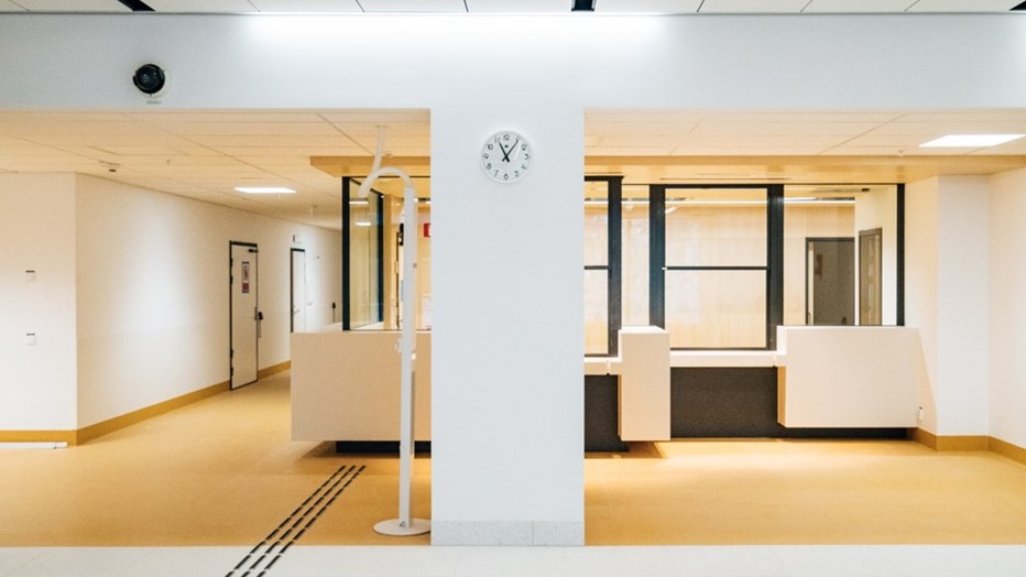 Reception Emergency department – Photographer Kristoffer Marchi Reception Emergency department – Photographer Kristoffer Marchi