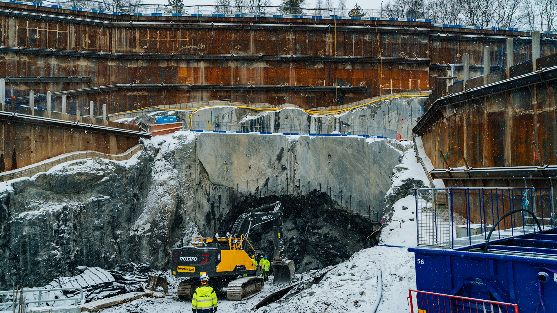 Utbyggnad Av Nya Tunnelbanan I Söderort | Skanska.se