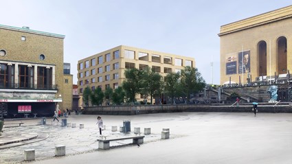 På uppdrag av Akademiska hus genomför Skanska ett stort om- och nybyggnadsarbete för Konstnärliga fakulteten vid Göteborgs universitet.