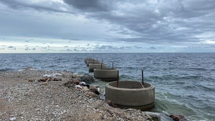 Väder och vind gör projektet svårplanerat.